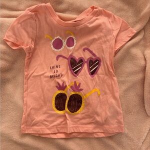 OshKosh B'gosh Peach Sunglasses Graphic Tee